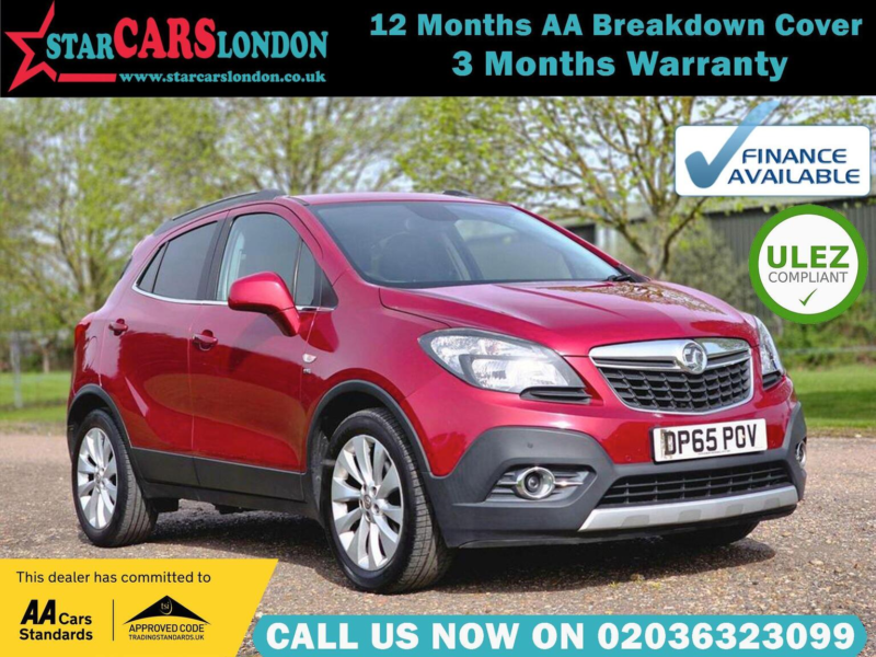 2015 Vauxhall Mokka 1.4i Turbo Se Auto 2WD Euro 6 5dr in Red — image 1