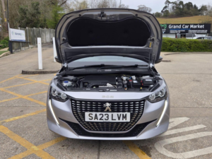 2023 Peugeot 208 1.2 Puretech Allure Premium + Euro 6 (s/s) 5dr in Grey — image 5