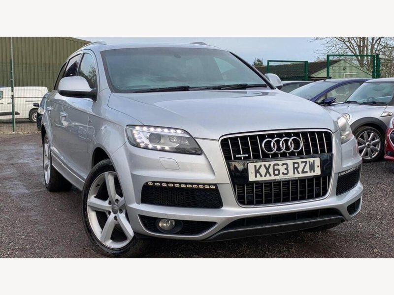 2013 Audi Q7 3.0 Tdi V6 S Line Tiptronic Quattro Euro 5 (s/s) 5dr in Silver — image 1