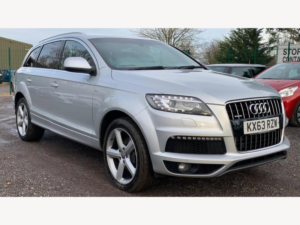 2013 Audi Q7 3.0 Tdi V6 S Line Tiptronic Quattro Euro 5 (s/s) 5dr in Silver — image 3