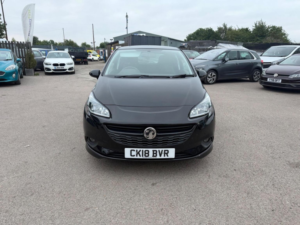 2018 Vauxhall Corsa 1.4i Ecoflex Limited Edition Euro 6 3dr in Black — image 2