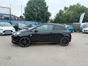 2018 Vauxhall Corsa 1.4i Ecoflex Limited Edition Euro 6 3dr in Black — image 3