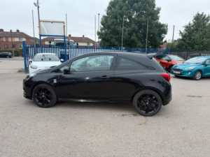 2018 Vauxhall Corsa 1.4i Ecoflex Limited Edition Euro 6 3dr in Black — image 4