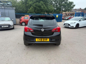 2018 Vauxhall Corsa 1.4i Ecoflex Limited Edition Euro 6 3dr in Black — image 5