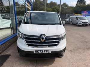 2023 Renault Trafic 2.0 Dci Blue Sl30 Advance Panel Van 5dr Diesel Manual L1 H1 Euro 6 130 Ps in White — image 3