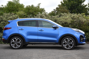 2019 Kia Sportage 1.6 T-Gdi Gt-Line SUV 5dr Petrol Dct AWD Euro 6 (s/s) (174 Bhp) in Blue — image 2