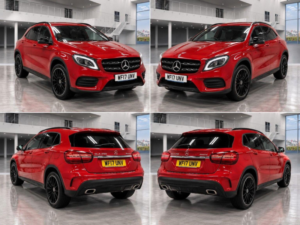 2017 Mercedes-Benz Gla 2.0 Gla250 Amg Line (premium) 7g-Dct 4matic Euro 6 (s/s) 5dr in Red — image 2
