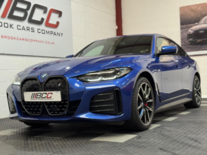 2023 BMW I4 40 83.9kwh M Sport Gran Coupe Auto Edrive 5dr in Blue — image 3