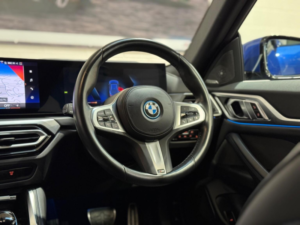 2023 BMW I4 40 83.9kwh M Sport Gran Coupe Auto Edrive 5dr in Blue — image 5