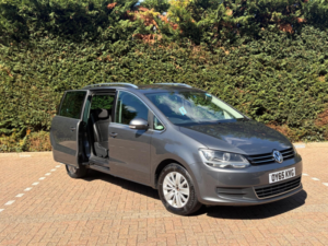 2015 Volkswagen Sharan 2.0 Tdi Bluemotion Tech Se DSG Euro 6 (s/s) 5dr in Grey — image 2