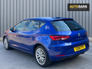 2018 SEAT Leon 1.6 Tdi Se Dynamic Technology Hatchback 5dr Diesel Manual Euro 6 (s/s) (115 Ps) in Blue — image 4
