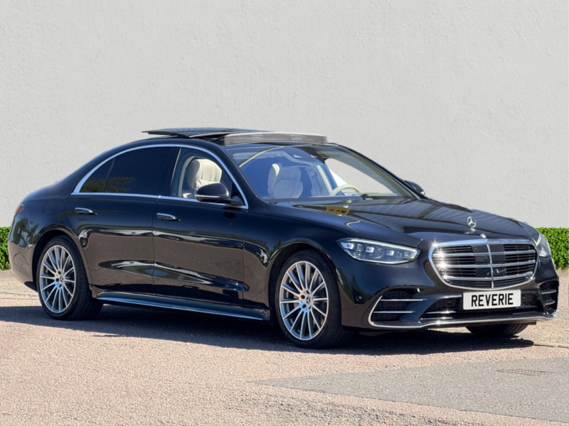 2022 Mercedes-Benz S-Class 3.0 S580el 22kwh Amg Line (premium Plus, Executive) Saloon 4dr Petrol Plug-In Hybrid G-Tronic+ Euro 6 (s/s) (510 Ps) in Black — image 1