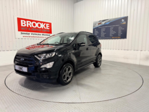 2018 Ford Ecosport 1.0t Ecoboost St-Line Euro 6 (s/s) 5dr in Black — image 3