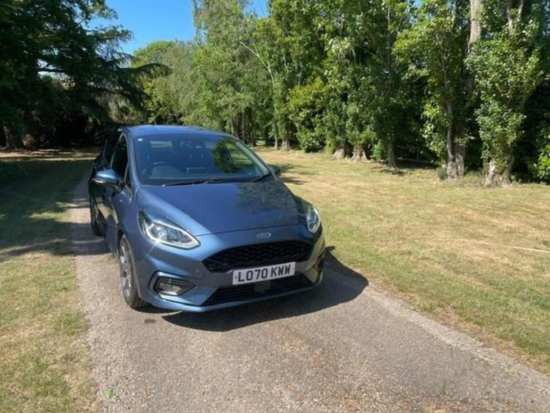 2020 Ford Fiesta 1.0t Ecoboost Mhev St-Line Edition Euro 6 (s/s) 5dr in Blue — image 1