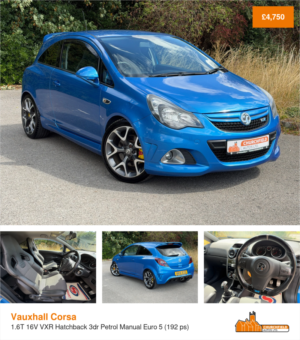 2014 Vauxhall Corsa 1.6t 16v Vxr Hatchback 3dr Petrol Manual Euro 5 (192 Ps) in Blue — image 2