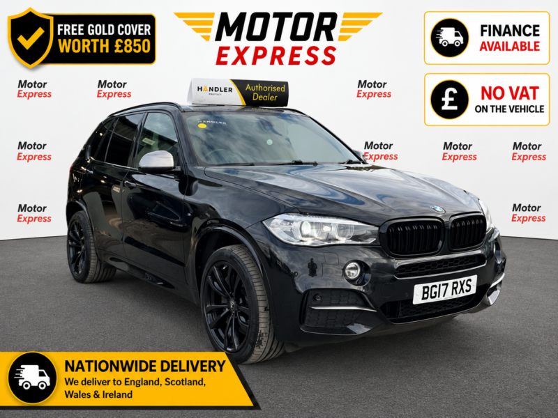 2017 BMW X5 3.0 X5 M50d in Black — image 1