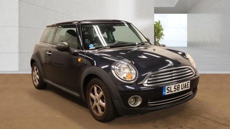 2008 MINI Hatch 1.4 One Euro 4 3dr in Black — image 1