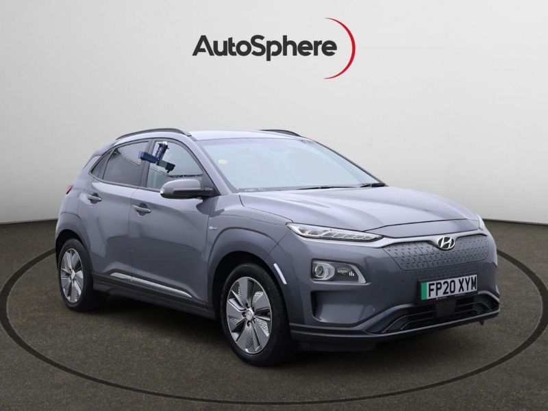 2020 Hyundai Kona 64kwh Premium Se Auto 5dr (7kw Charger) in Grey — image 1