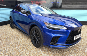 2025 Lexus Rx 2.4 500h Turbo F Sport SUV 5dr Petrol Hybrid Auto Direct4 Euro 6 (s/s) (370 Ps) in Blue — image 4