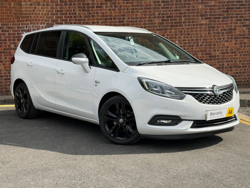 2018 Vauxhall Zafira Tourer 1.4i Turbo Sri Nav Euro 6 5dr in White — image 1