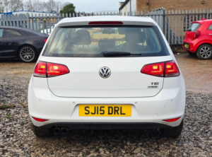 2015 Volkswagen Golf 1.4 Tsi Bluemotion Tech Match Euro 6 (s/s) 3dr in White — image 3