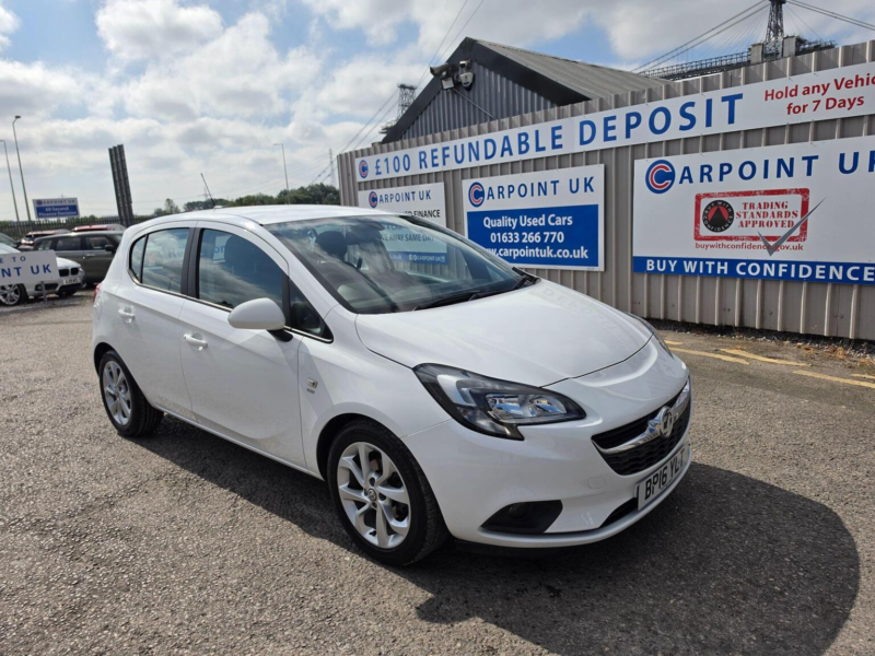 2016 Vauxhall Corsa 1.4i Ecoflex Energy Euro 6 5dr (a/c) in White — image 1