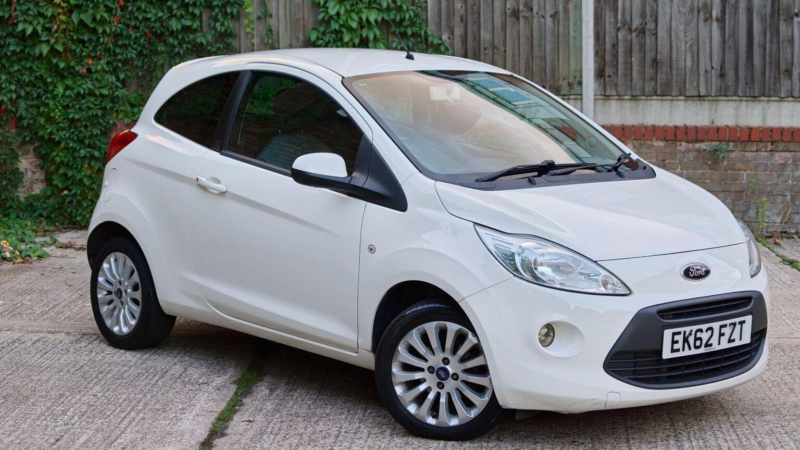 2012 Ford Ka 1.2 Zetec Euro 5 (s/s) 3dr in White — image 1