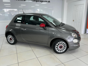 2022 Fiat 500 1.0 Mhev Red Euro 6 (s/s) 3dr in Grey — image 4
