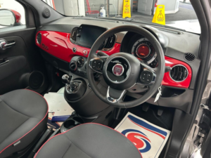 2022 Fiat 500 1.0 Mhev Red Euro 6 (s/s) 3dr in Grey — image 6