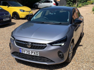 2020 Vauxhall Corsa 1.2 Turbo Elite Nav Euro 6 (s/s) 5dr in Grey — image 3