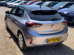2020 Vauxhall Corsa 1.2 Turbo Elite Nav Euro 6 (s/s) 5dr in Grey — image 4