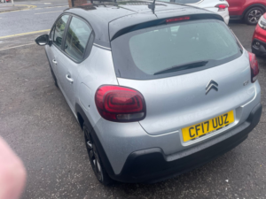 2017 Citroen C3 1.2 Puretech Feel Hatchback 5dr Petrol Manual Euro 6 (82 Ps) in Silver — image 5