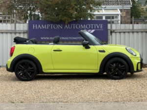 2023 MINI Convertible 1.5 Cooper Sport Convertible 2dr Petrol Steptronic Euro 6 (s/s) (136 Ps) in Yellow — image 4