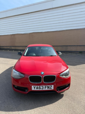 2014 BMW 1 Series 2.0 116d Sport 3 Door in Red — image 2