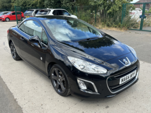 2014 Peugeot 308 Cc 1.6 Thp Roland Garros in Black — image 5