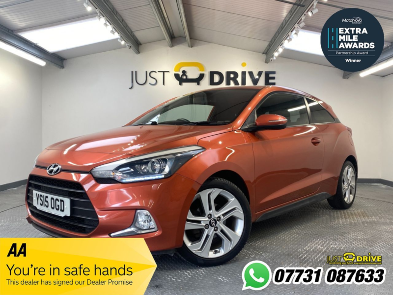 2015 Hyundai I20 1.2 Sport Coupe 3dr Petrol Manual Euro 6 (84 Ps) in Orange — image 1