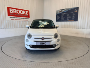 2018 Fiat 500 1.2 Lounge Euro 6 (s/s) 3dr in White — image 4
