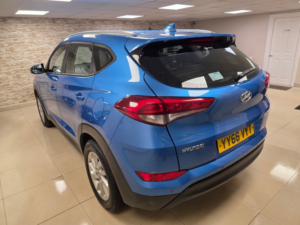 2016 Hyundai Tucson 1.7 Crdi Blue Drive Se Nav SUV 5dr Diesel Manual Euro 6 (s/s) (116 Ps) in Blue — image 3