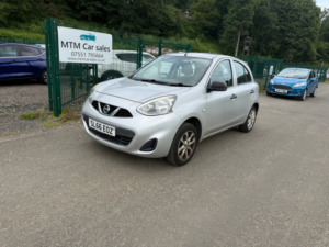 2016 Nissan Micra 1.2 Vibe Hatchback 5dr Petrol Manual Euro 6 (80 Ps) in Silver — image 2