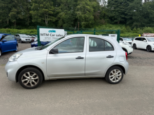 2016 Nissan Micra 1.2 Vibe Hatchback 5dr Petrol Manual Euro 6 (80 Ps) in Silver — image 3