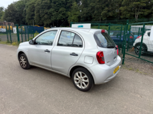 2016 Nissan Micra 1.2 Vibe Hatchback 5dr Petrol Manual Euro 6 (80 Ps) in Silver — image 4