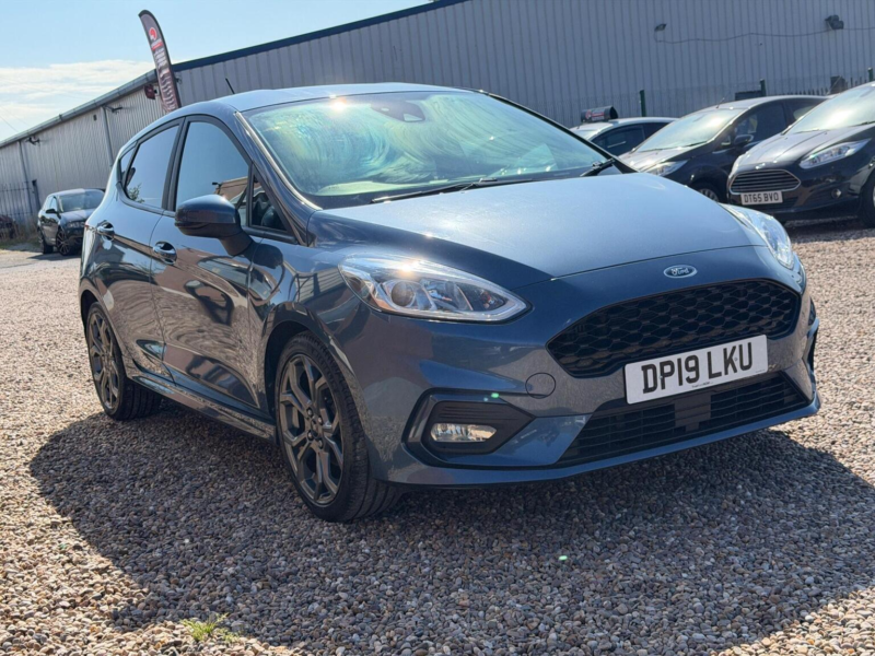2019 Ford Fiesta 1.0t Ecoboost St-Line Auto Euro 6 (s/s) 5dr in Blue — image 1