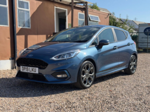 2019 Ford Fiesta 1.0t Ecoboost St-Line Auto Euro 6 (s/s) 5dr in Blue — image 3
