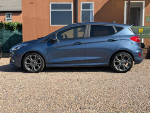 2019 Ford Fiesta 1.0t Ecoboost St-Line Auto Euro 6 (s/s) 5dr in Blue — image 4