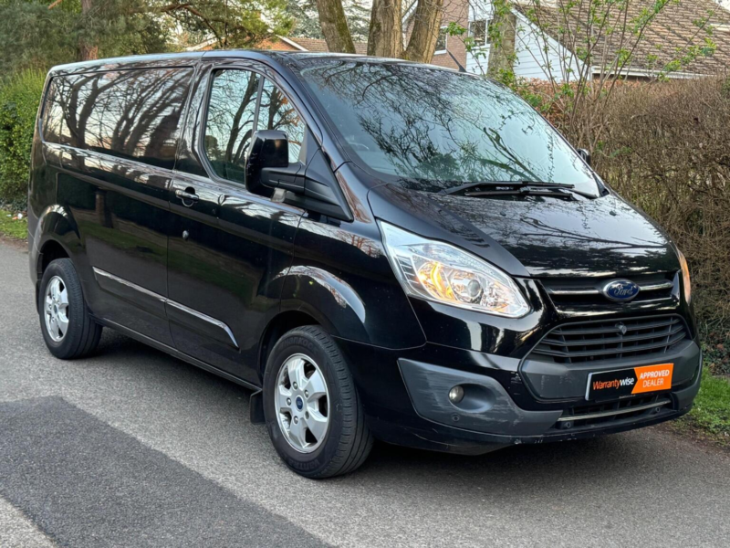 2017 Ford Transit Custom 2.0 Tdci 270 Limited L1 H1 5dr in Black — image 1