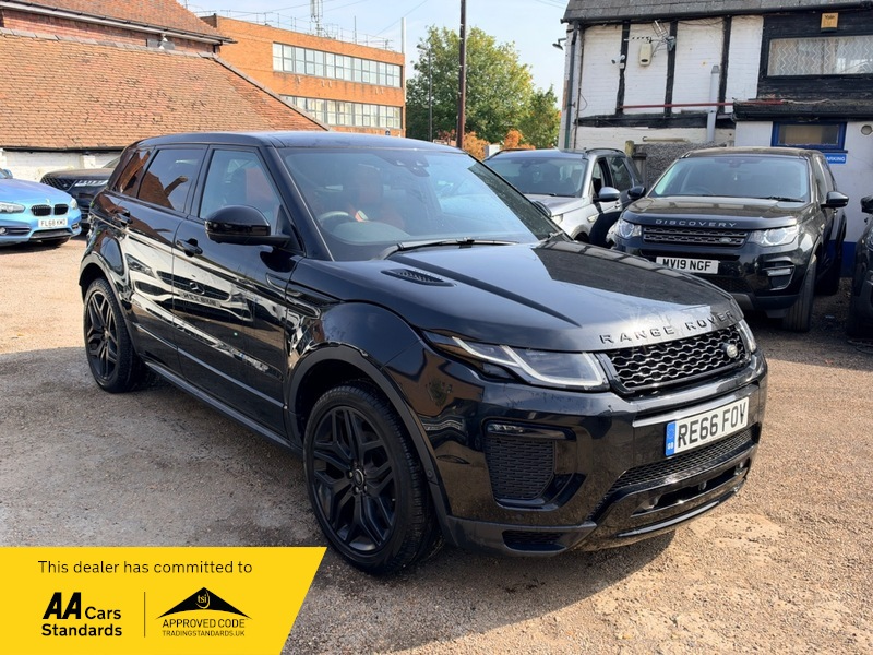 2016 Land Rover Range Rover Evoque Td4 Hse Dynamic Lux in Black — image 1