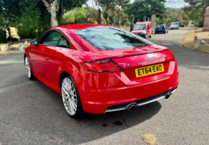 2015 Audi Tt 2.0 Tfsi S Line S Tronic Quattro Euro 6 (s/s) 3dr in Red — image 6
