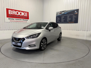 2021 Nissan Micra 1.0 Ig-T Tekna Euro 6 (s/s) 5dr in Silver — image 3