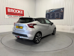 2021 Nissan Micra 1.0 Ig-T Tekna Euro 6 (s/s) 5dr in Silver — image 4