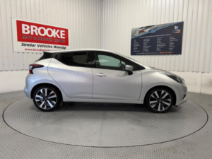 2021 Nissan Micra 1.0 Ig-T Tekna Euro 6 (s/s) 5dr in Silver — image 6